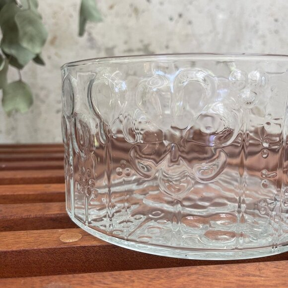 Vintage Oiva Toikka Finland Art Glass Bowl Nuutajärvi 7.5” MCM - Picture 5 of 7